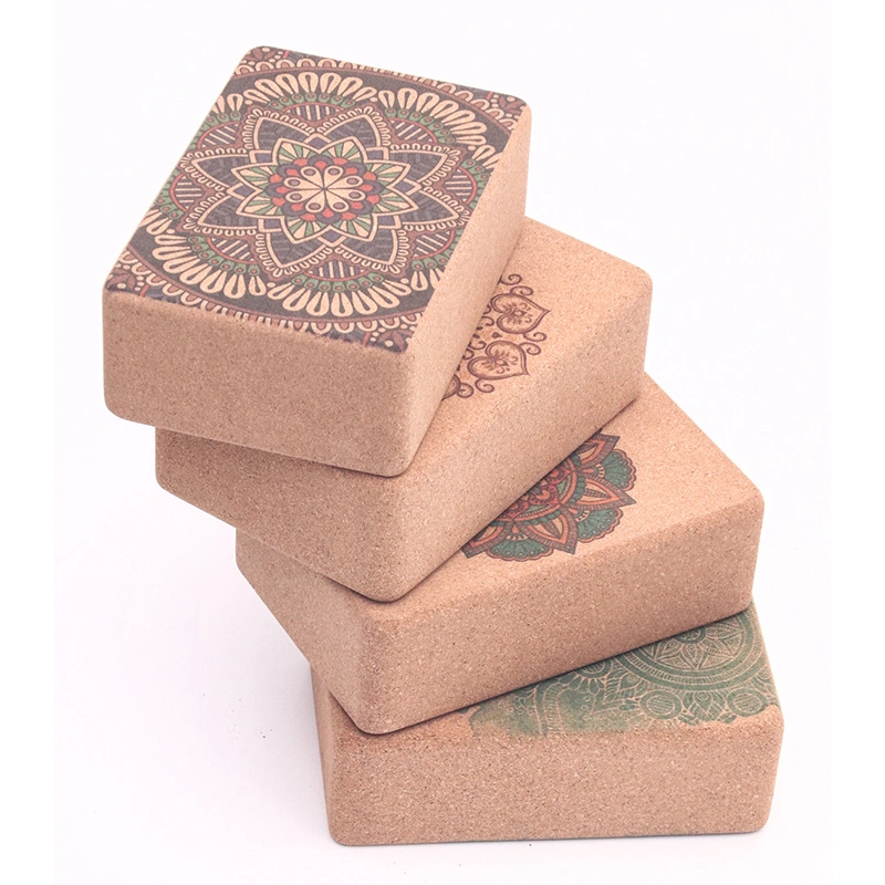 Cork Yoga Block Yoga Brick Gym Fitness Non Toxic Yoga Exercise