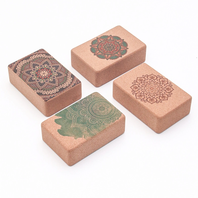 Cork Yoga Block Yoga Brick Gym Fitness Non Toxic Yoga Exercise