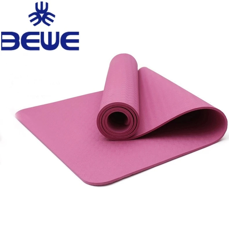 Wholesale Price Portable Fitness Multicolor Soft TPE Yoga Mat