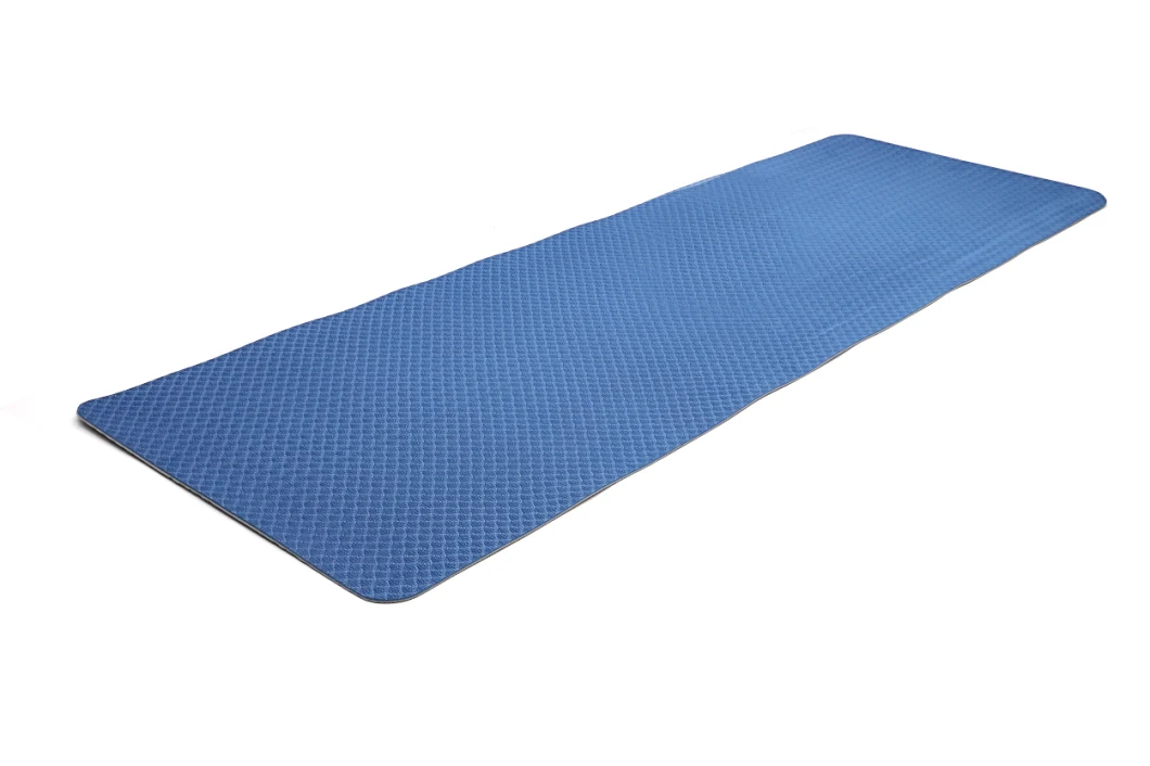 Exercise Fitness Customized Logo Print Pilates Durable Anti-Slip TPE Yoga Mats